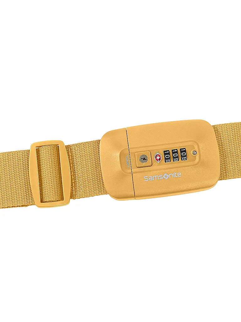 SAMSONITE | Cinghia per bagagli yellow | 
