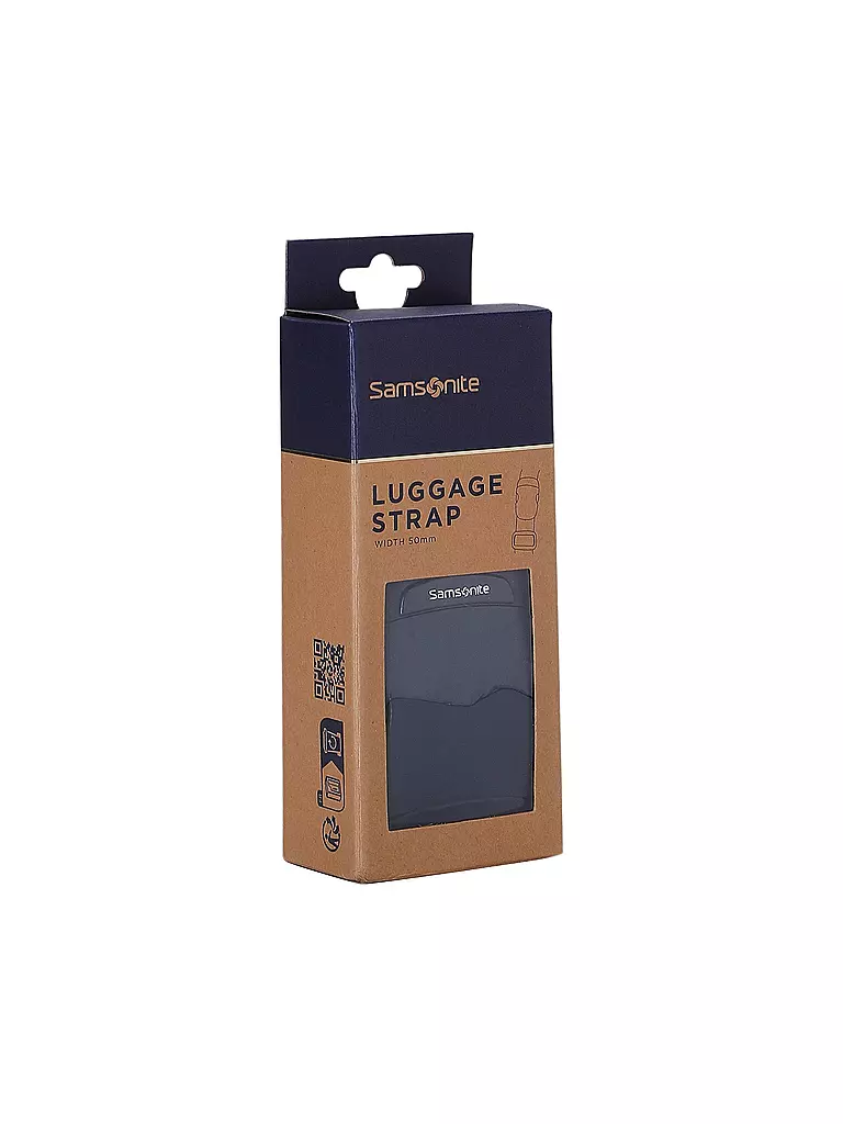SAMSONITE | Cinghia per valigia 50 mm blu notte | Blu