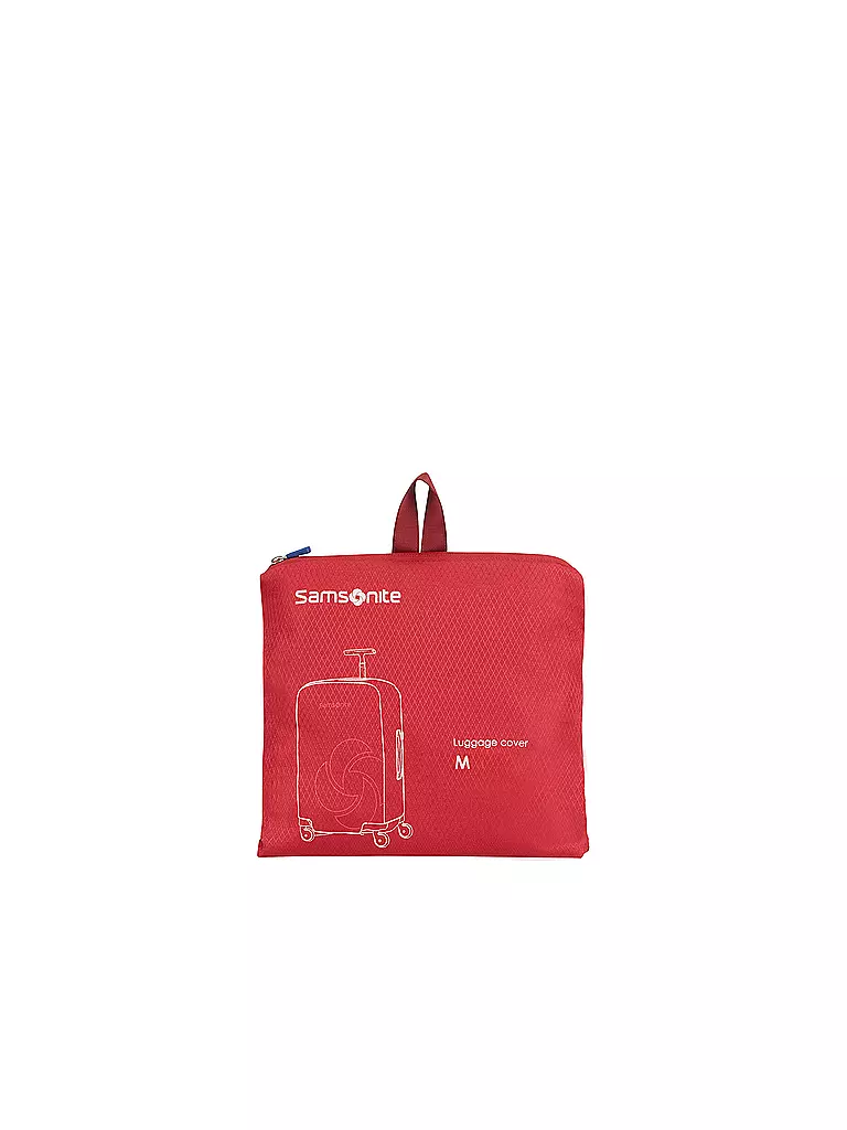 SAMSONITE | Copertura per valigia media 69 cm rossa | Rosso