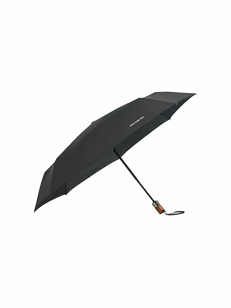 SAMSONITE | Ombrello Wood Classic S nero | Nero