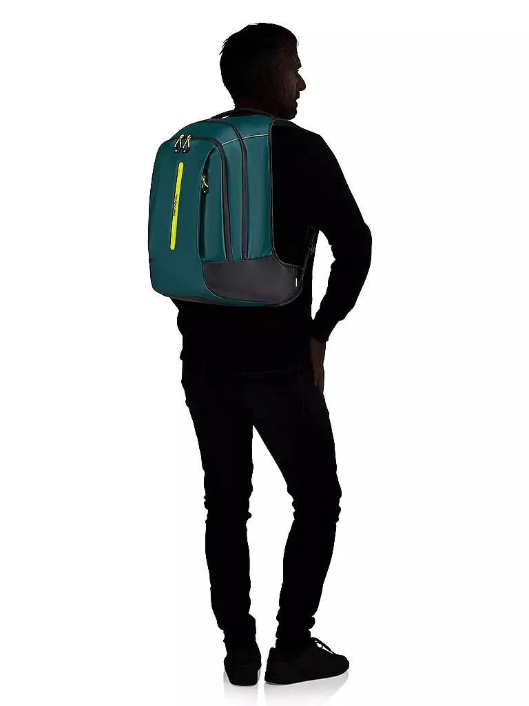 SAMSONITE | Rucksack - Laptop Rucksack ECODIVER Large  Dark Teal/Lime | Petrolio
