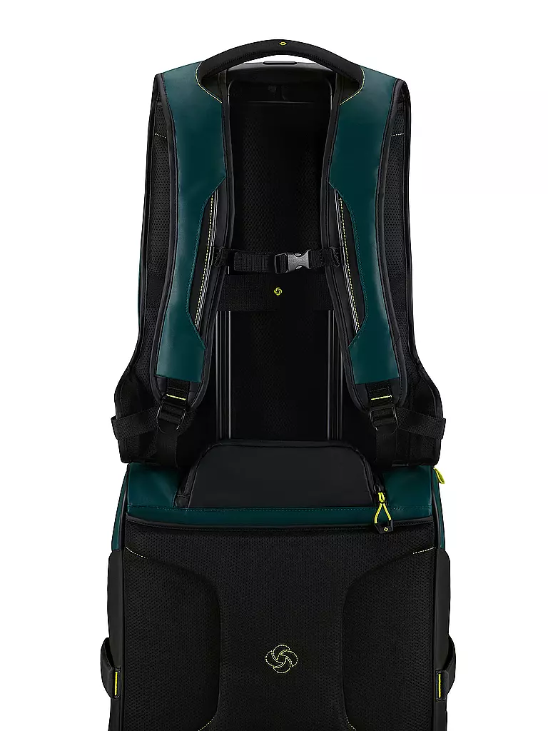 SAMSONITE | Rucksack - Laptop Rucksack ECODIVER Large  Dark Teal/Lime | Petrolio