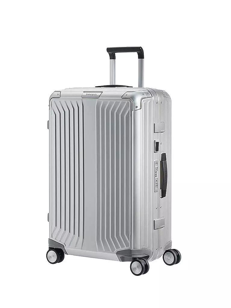 SAMSONITE | Trolley "Lite-Box Alu™" 69cm (Alluminio) 122706 | Argento
