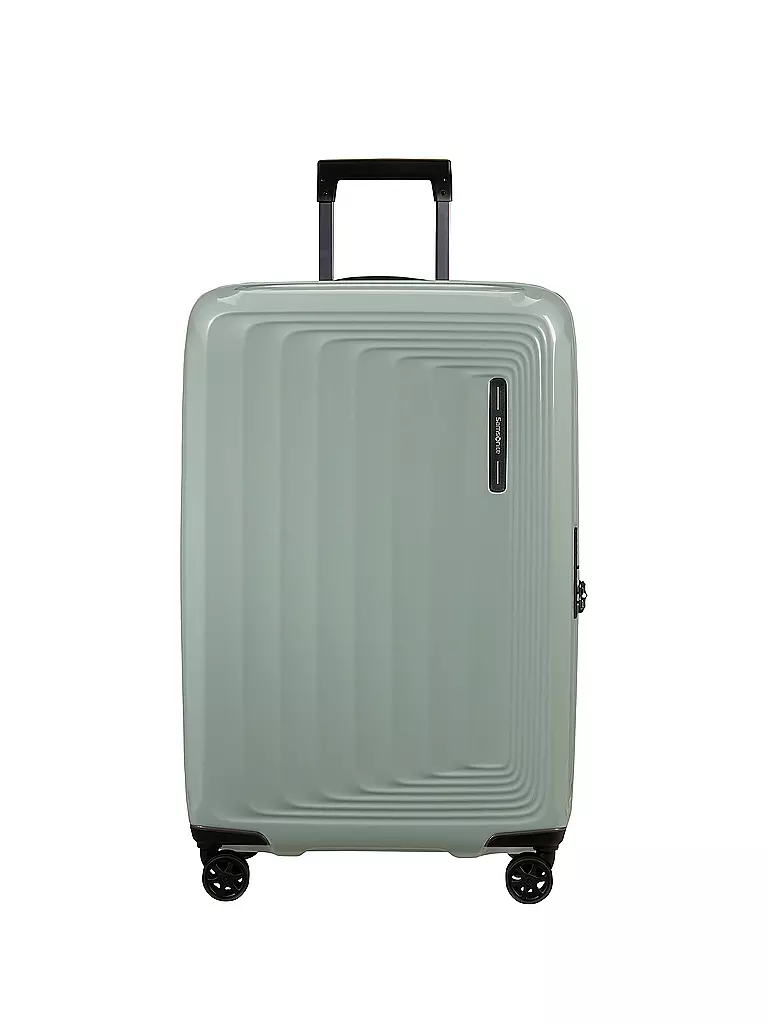 SAMSONITE | Trolley  NUON SPINNER 69cm erweiterbar metallic minera | Grigio chiaro