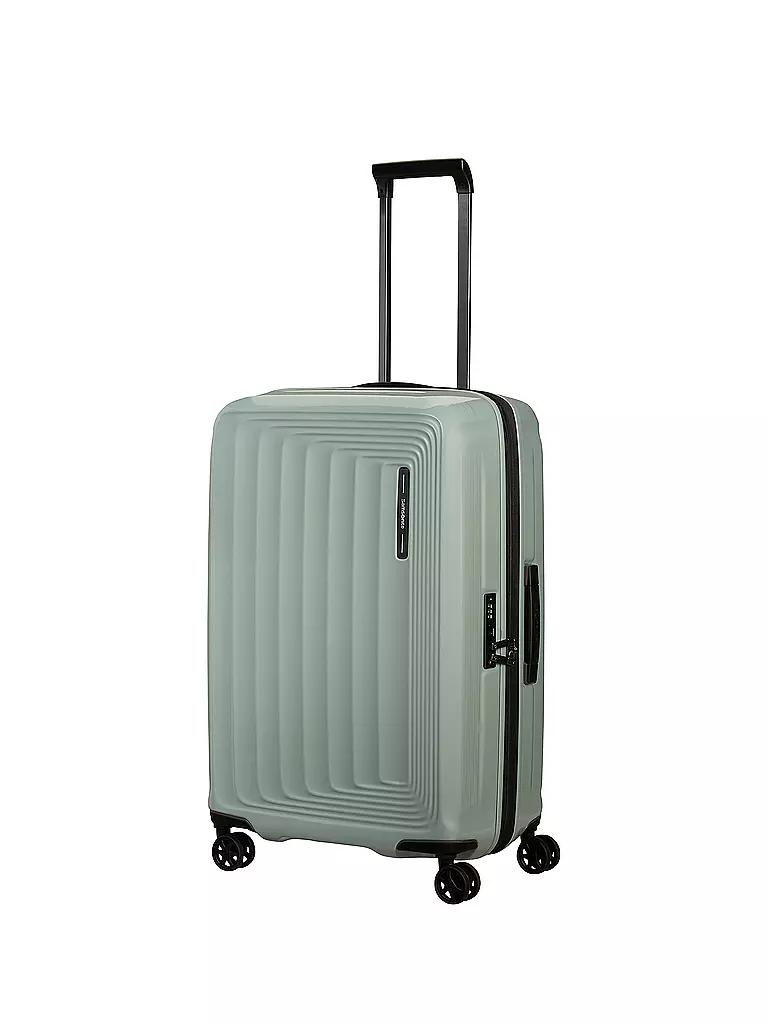 SAMSONITE | Trolley  NUON SPINNER 69cm erweiterbar metallic minera | Grigio chiaro