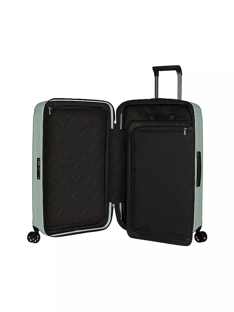 SAMSONITE | Trolley  NUON SPINNER 69cm erweiterbar metallic minera | Grigio chiaro