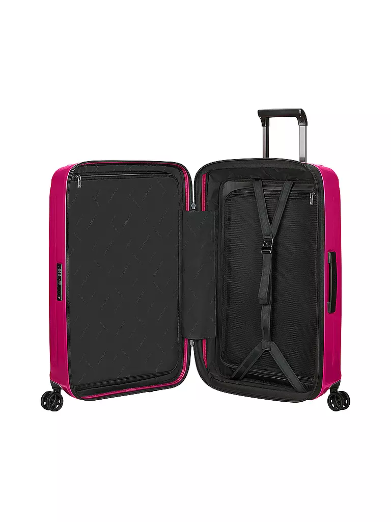 SAMSONITE | Trolley  NUON SPINNER 69cm erweiterbar metallic ruby | Fucsia