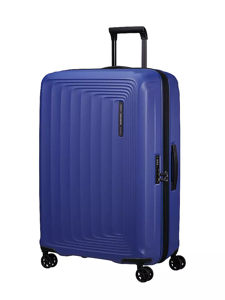 SAMSONITE | Trolley  NUON SPINNER 75cm erweiterbar matt nautical b | Blu