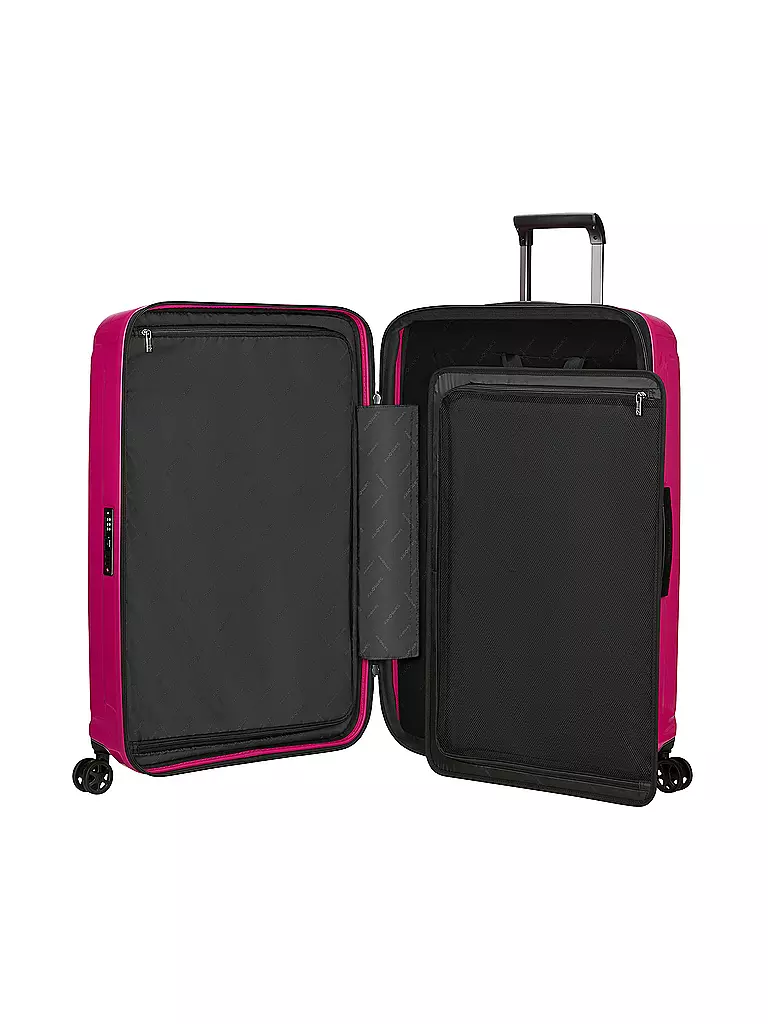 SAMSONITE | Trolley  NUON SPINNER 75cm erweiterbar metallic ruby | Fucsia