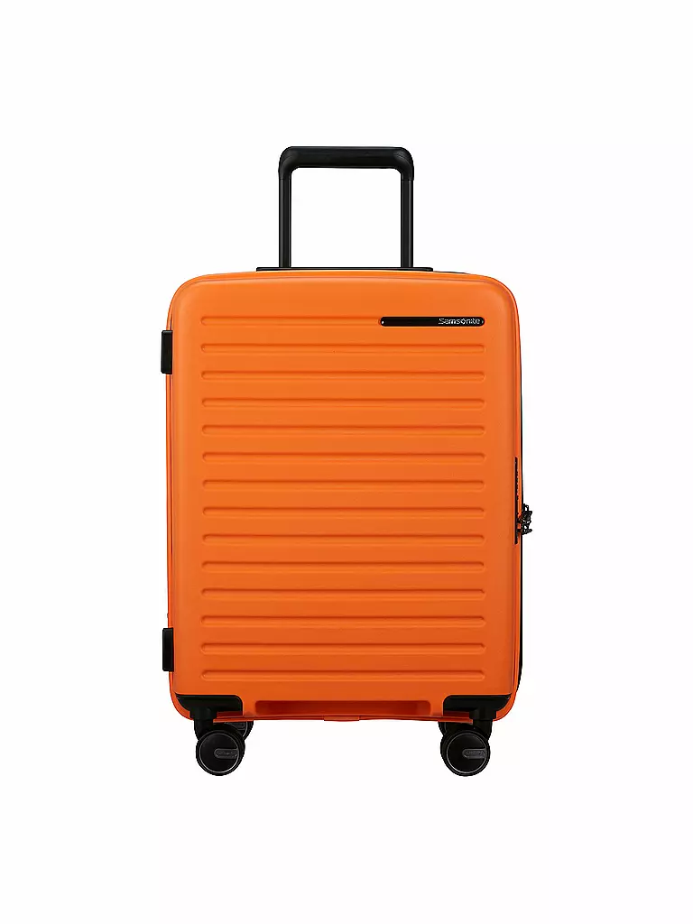 SAMSONITE | Trolley  RESTACKD SPINNER 55cm erweiterbar papaya | Arancione