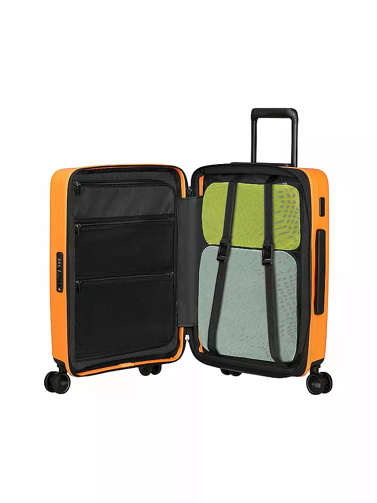 SAMSONITE | Trolley  RESTACKD SPINNER 55cm erweiterbar papaya | Arancione