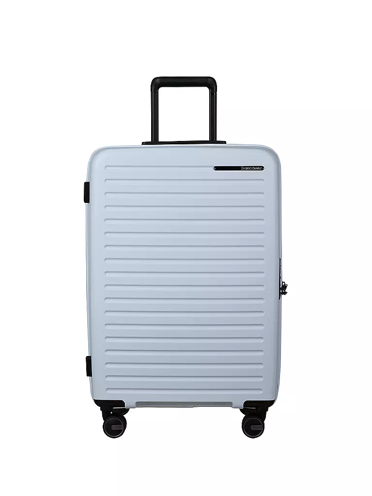 SAMSONITE | Trolley  RESTACKD SPINNER 68cm erweiterbar Glacier | Blu chiaro