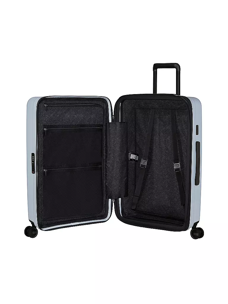 SAMSONITE | Trolley  RESTACKD SPINNER 68cm erweiterbar Glacier | Blu chiaro