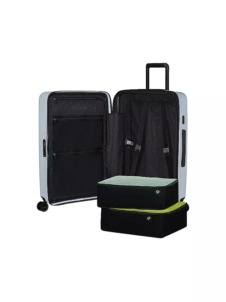 SAMSONITE | Trolley  RESTACKD SPINNER 68cm erweiterbar Glacier | Blu chiaro