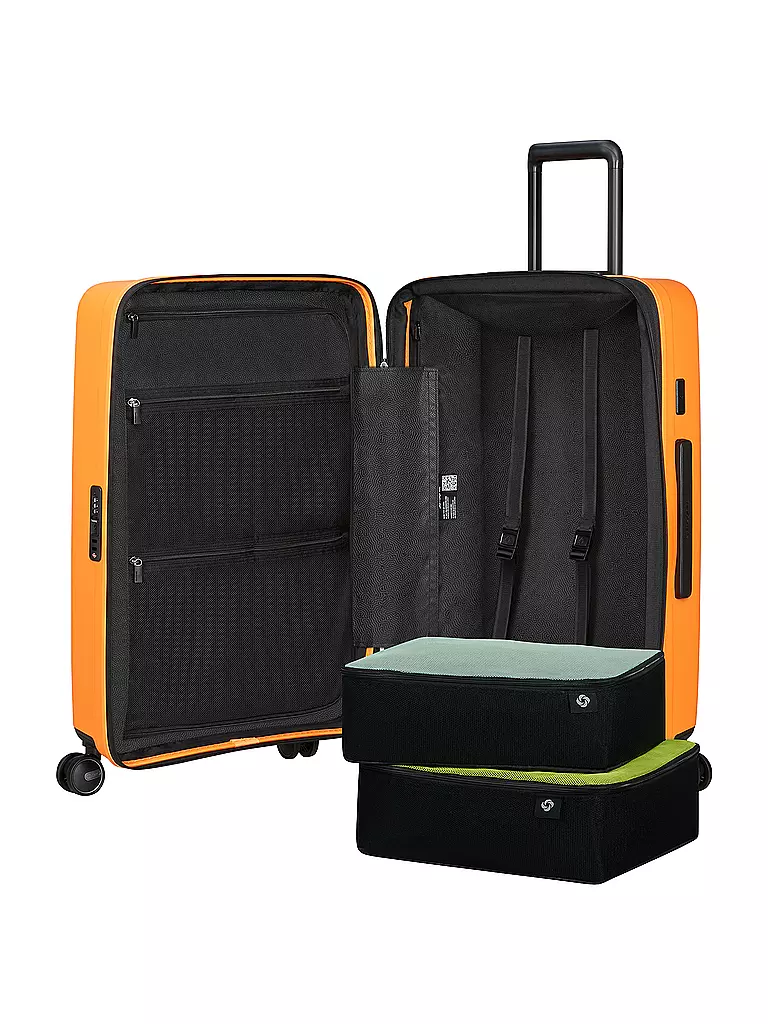 SAMSONITE | Trolley  RESTACKD SPINNER 68cm erweiterbar papaya | Arancione