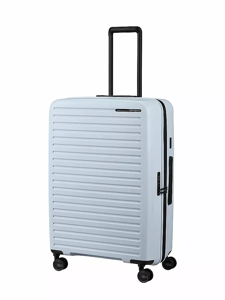 SAMSONITE | Trolley  RESTACKD SPINNER 75cm erweiterbar glacier | Blu chiaro
