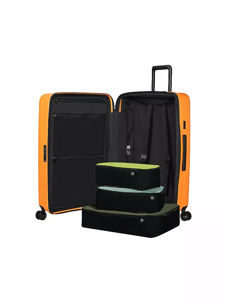 SAMSONITE | Trolley  RESTACKD SPINNER 75cm erweiterbar papaya | Arancione