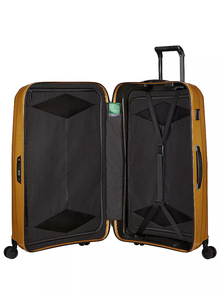 SAMSONITE | Trolley 77cm MAJOR-LITE SPINNER giallo zafferano | 