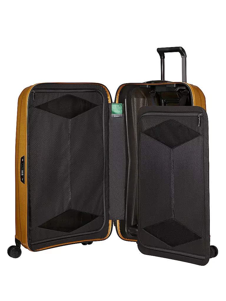 SAMSONITE | Trolley 77cm MAJOR-LITE SPINNER giallo zafferano | 