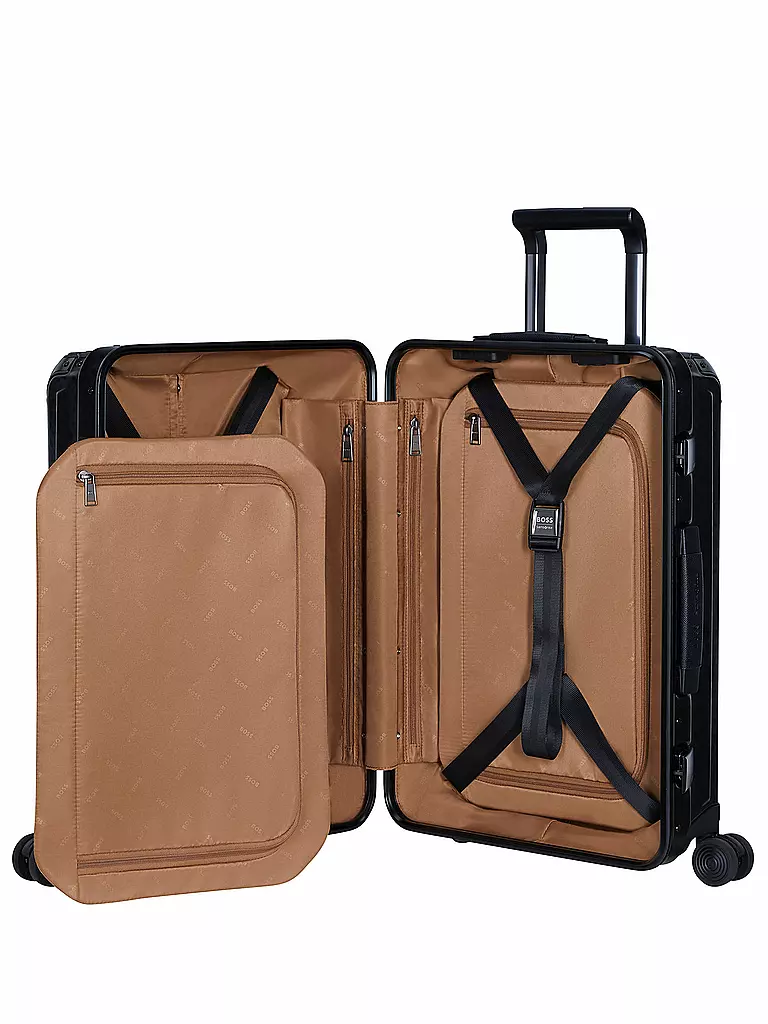 SAMSONITE | Trolley BOSS SPINNER 55cm graphite monogram |