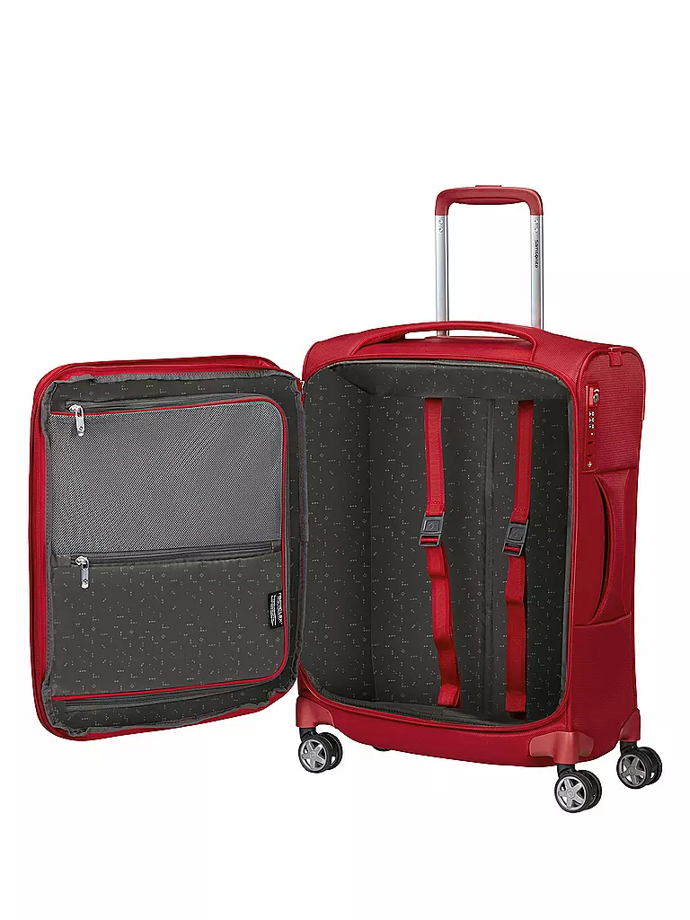 SAMSONITE | Trolley D'Lite Spinner 55cm Chili Red | Rosso