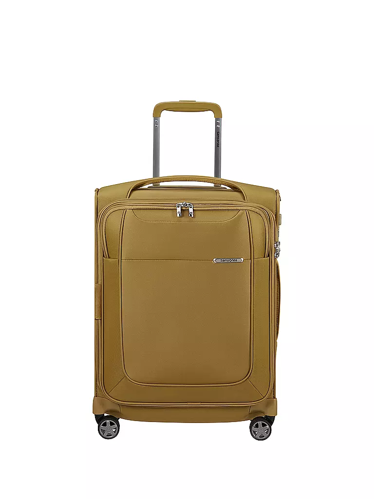 SAMSONITE | Trolley D'LITE SPINNER 55cm espandibile giallo senape | Senape