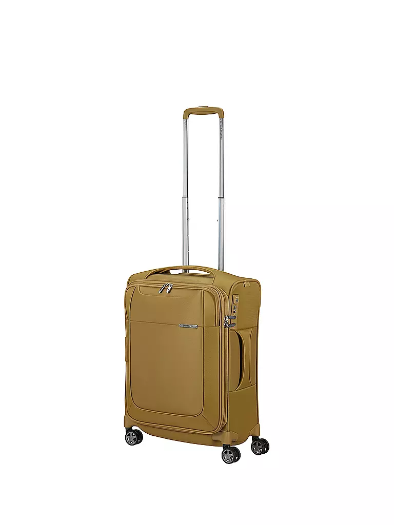SAMSONITE | Trolley D'LITE SPINNER 55cm espandibile giallo senape | 