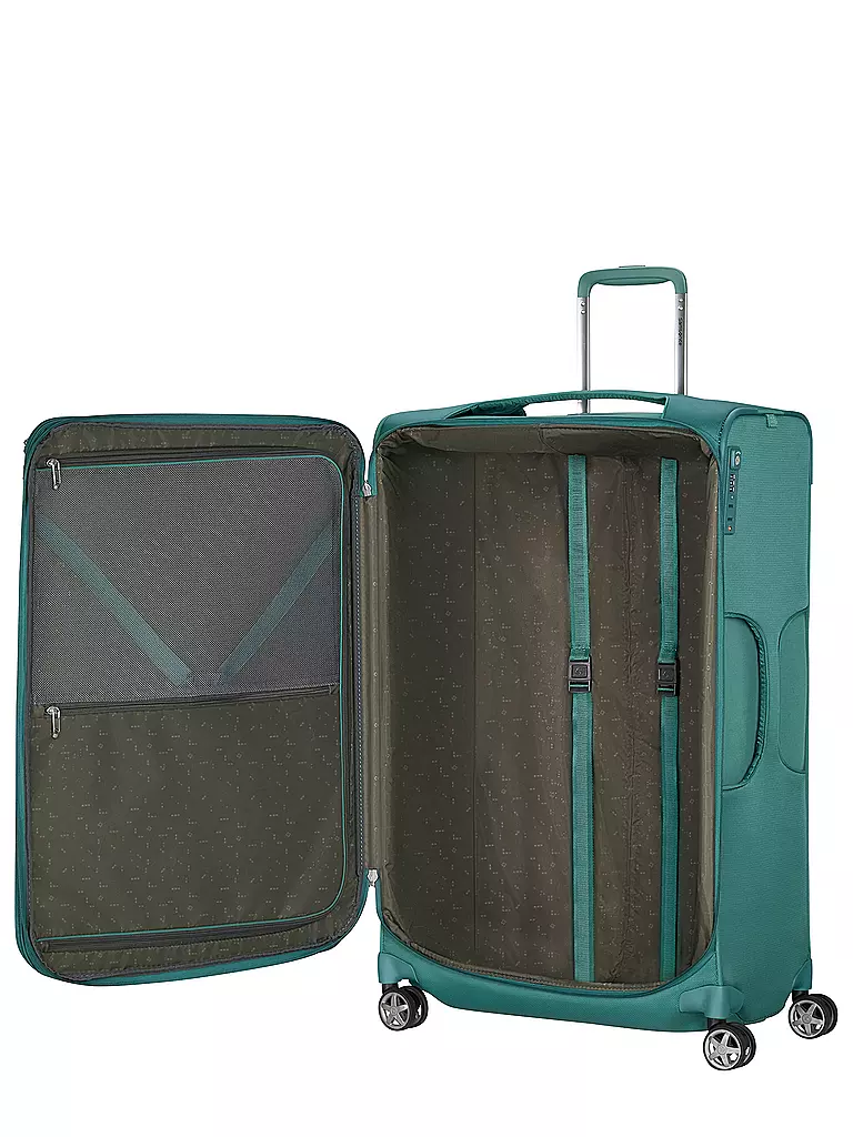 SAMSONITE | Trolley D'LITE SPINNER 78cm espandibile northern blue | Petrolio