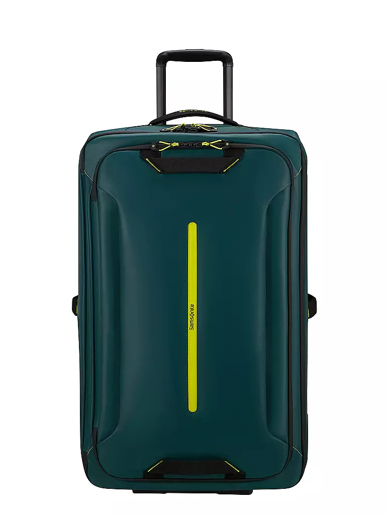 SAMSONITE | Trolley Ecodiver 79 Dark Teal/Lime | Petrolio