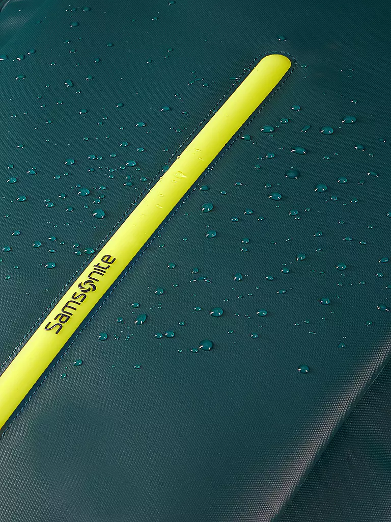 SAMSONITE | Trolley Ecodiver 79 Dark Teal/Lime | Petrolio