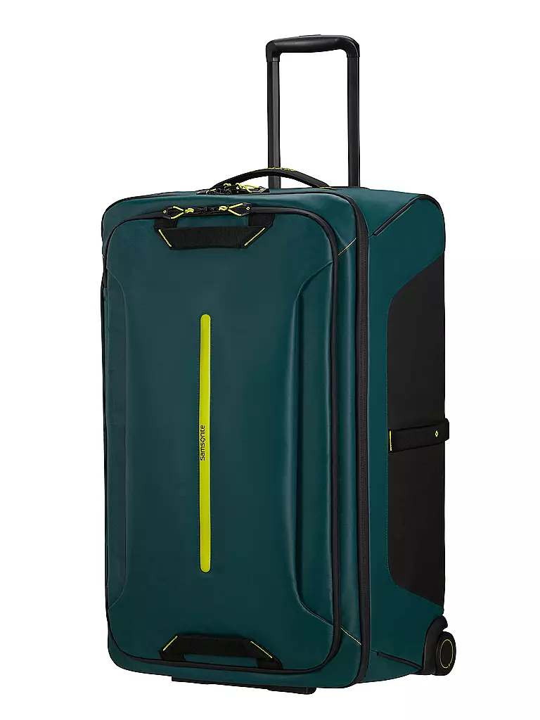 SAMSONITE | Trolley Ecodiver 79 Dark Teal/Lime | Petrolio