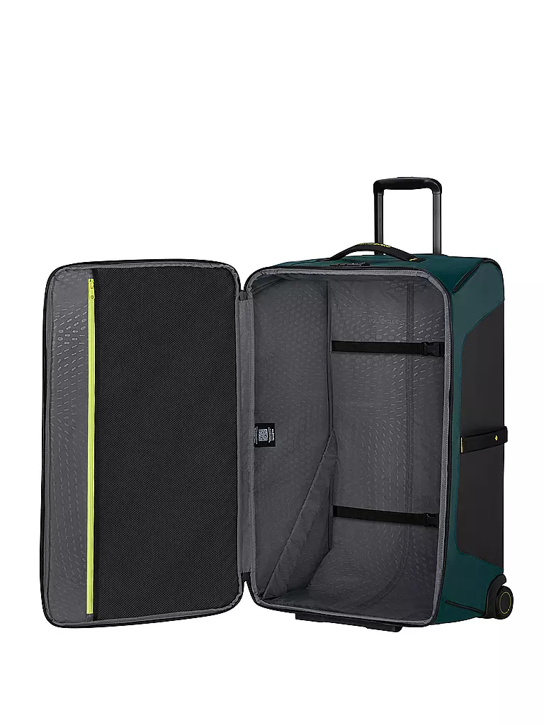 SAMSONITE | Trolley Ecodiver 79 Dark Teal/Lime | Petrolio