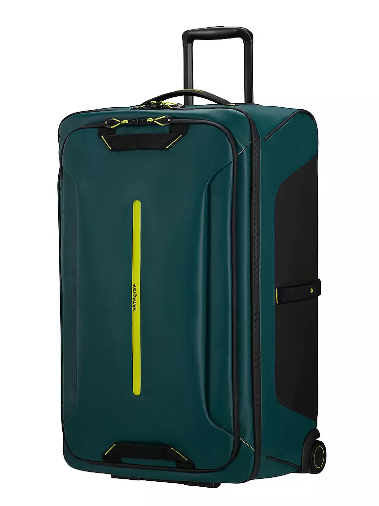 SAMSONITE | Trolley Ecodiver 79 Dark Teal/Lime | Petrolio