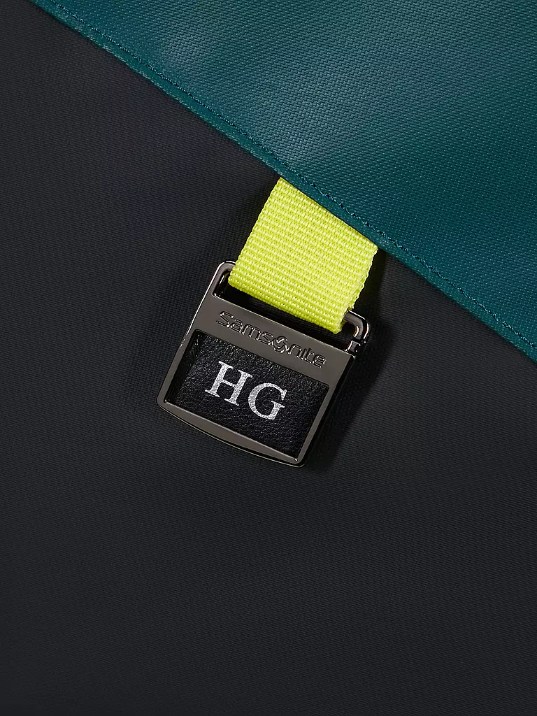 SAMSONITE | Trolley Ecodiver 79 Dark Teal/Lime | Petrolio