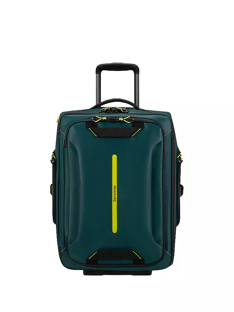SAMSONITE | Trolley ECODRIVER DUFFEL BACKPACK 55cm Dark Teal/Lime | Petrolio
