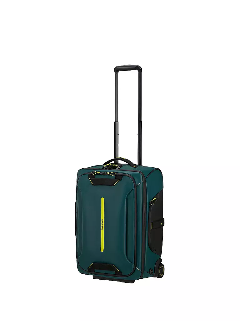 SAMSONITE | Trolley ECODRIVER DUFFEL BACKPACK 55cm Dark Teal/Lime | Petrolio