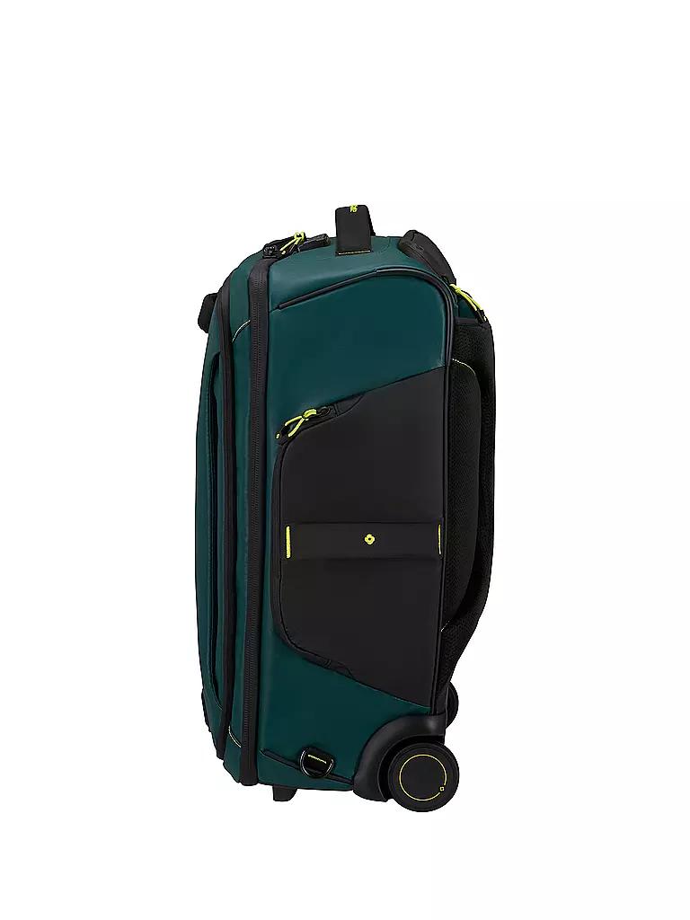 SAMSONITE | Trolley ECODRIVER DUFFEL BACKPACK 55cm Dark Teal/Lime | Petrolio