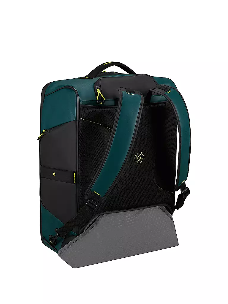 SAMSONITE | Trolley ECODRIVER DUFFEL BACKPACK 55cm Dark Teal/Lime | Petrolio