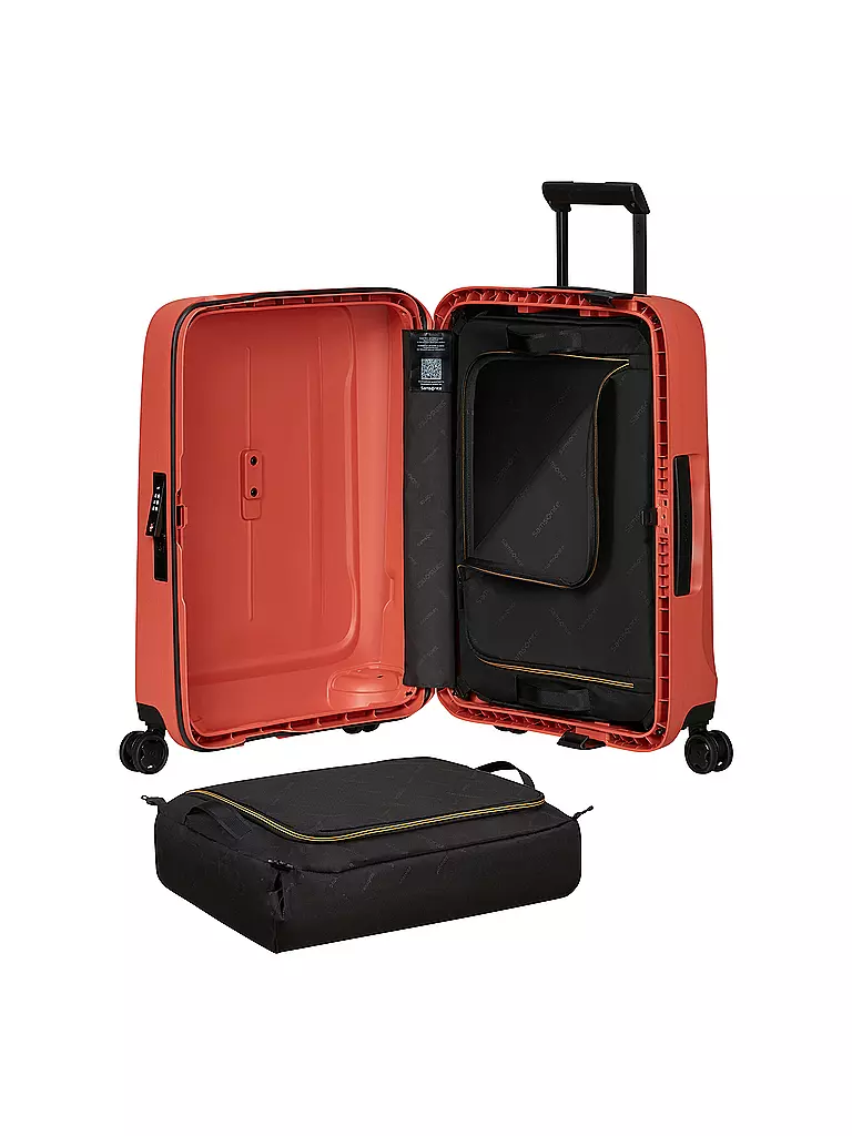 SAMSONITE | Trolley ESSENS SPINNER 55cm Clay | Arancione