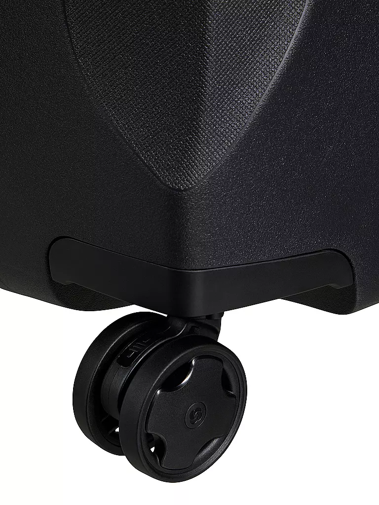 SAMSONITE | Trolley ESSENS SPINNER 69cm charcoal/red | Nero