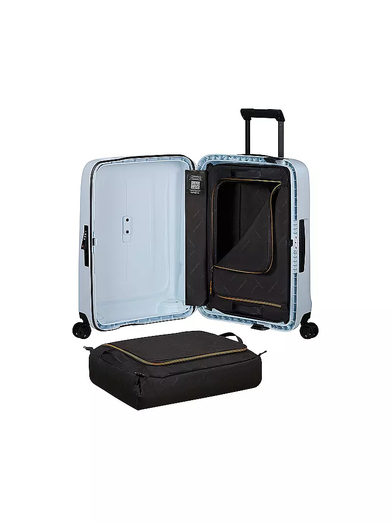 SAMSONITE | Trolley ESSENS SPINNER 69cm glacier | Blu chiaro