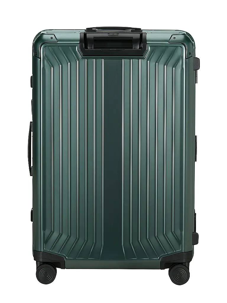 SAMSONITE | Trolley LITE BOX ALU™" 75cm Sage / Orange | Verde scuro