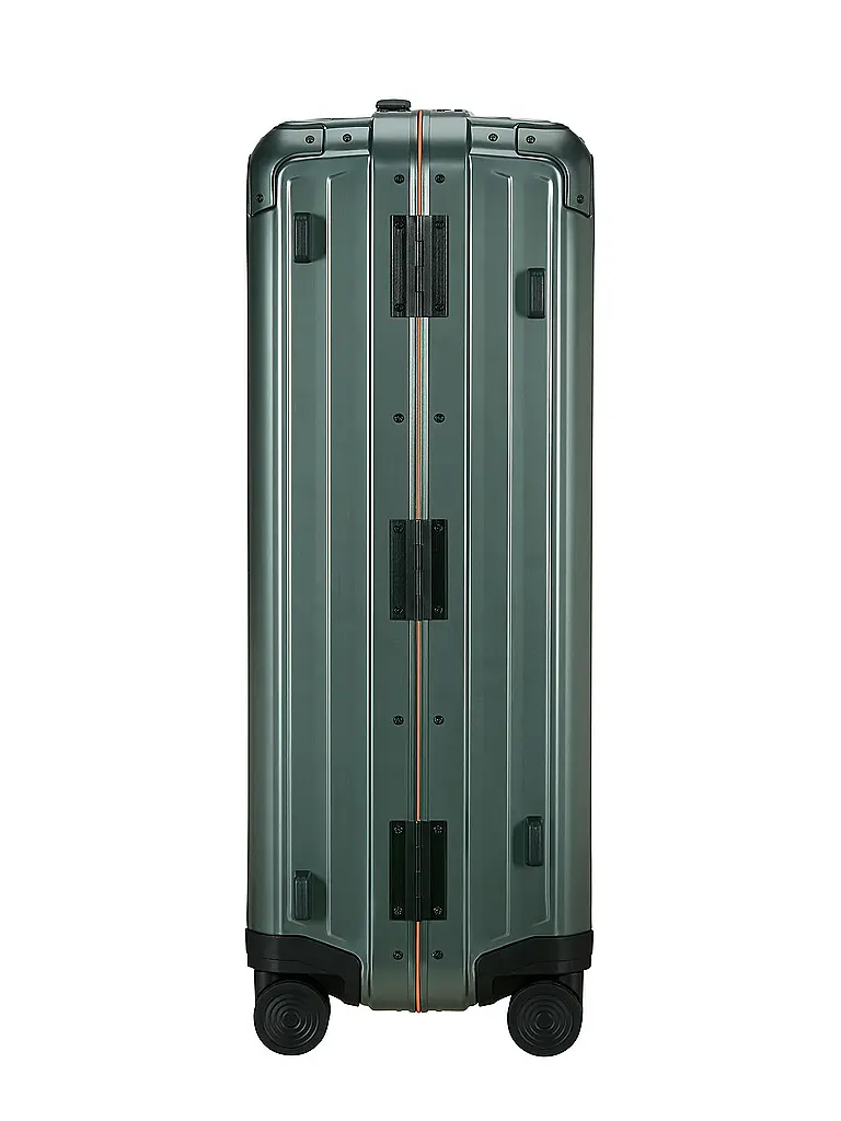 SAMSONITE | Trolley LITE BOX ALU™" 75cm Sage / Orange | Verde scuro