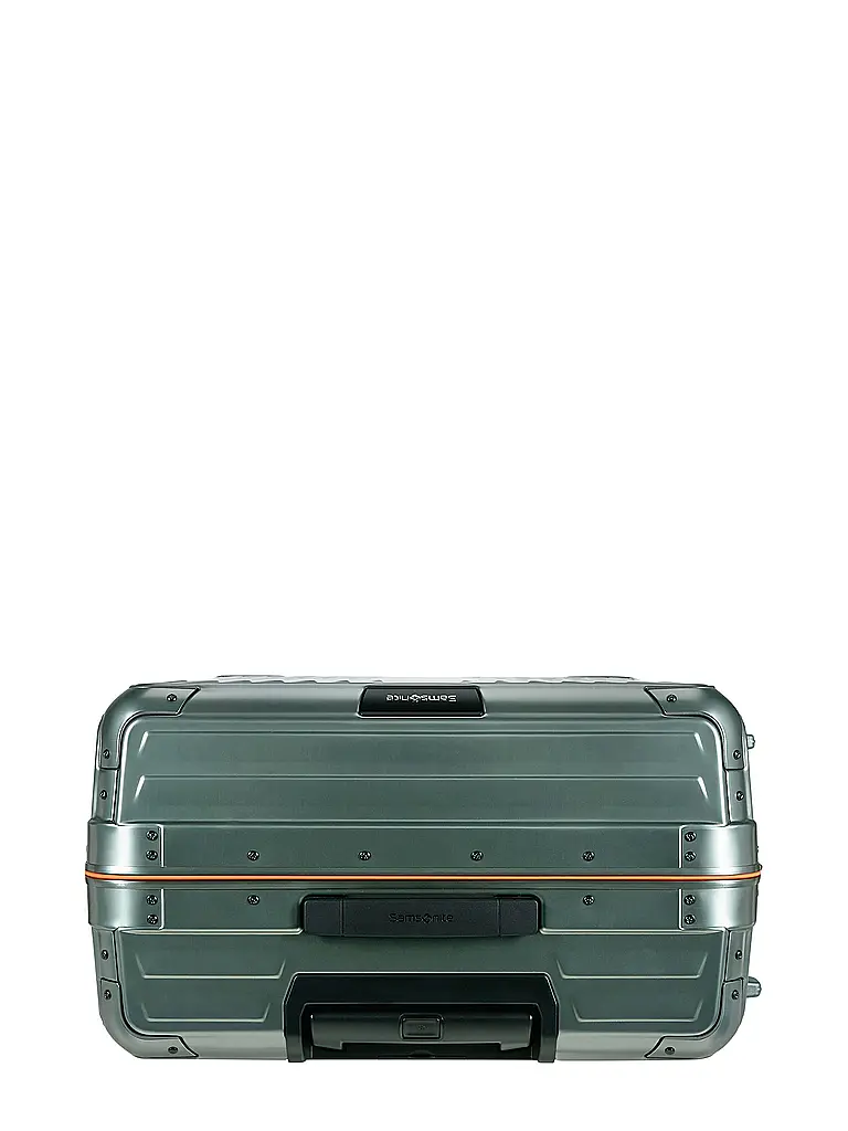 SAMSONITE | Trolley LITE BOX ALU™" 75cm Sage / Orange | Verde scuro