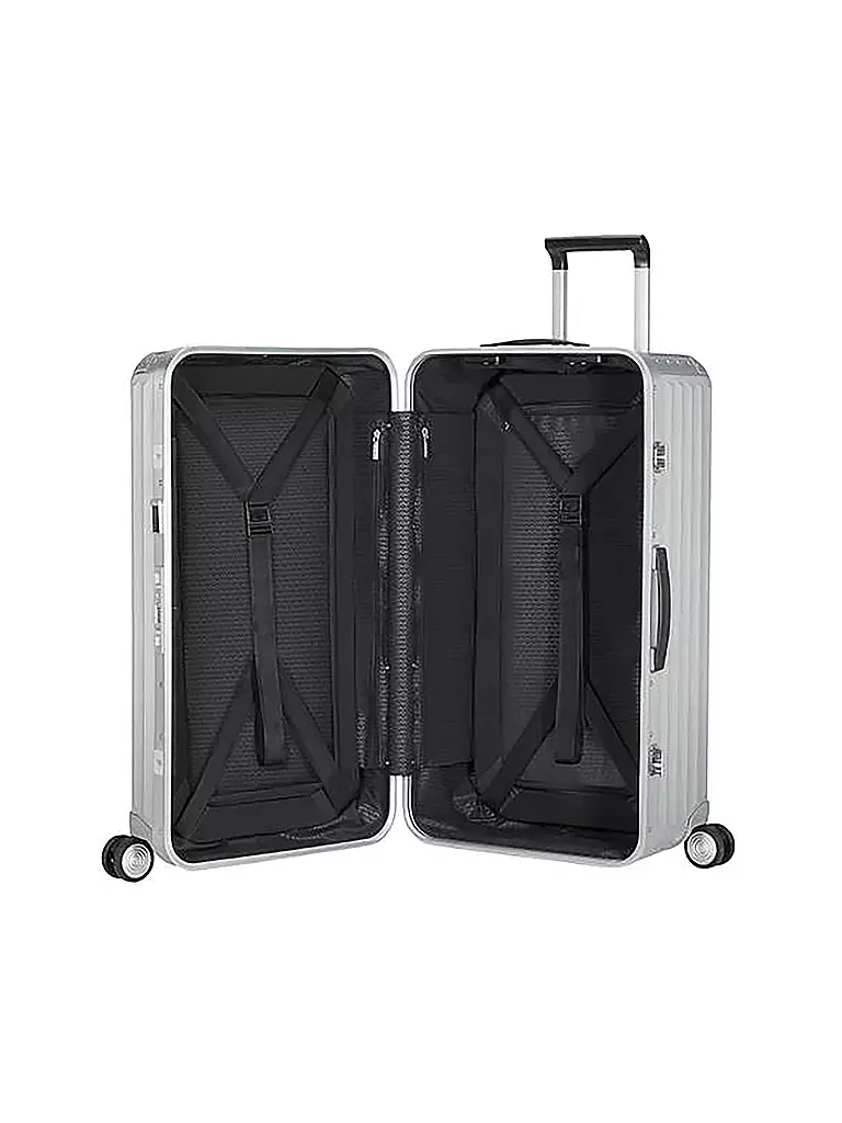 SAMSONITE | Trolley Lite Box Alu Trunk 74cm alluminio | Argento