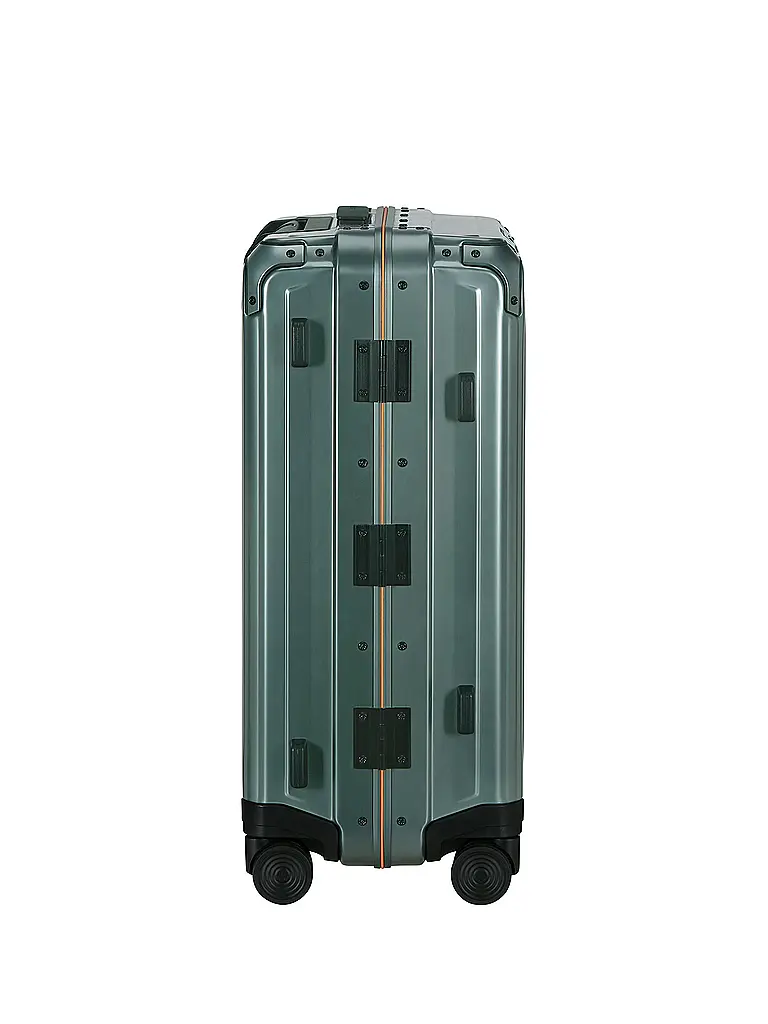 SAMSONITE | Trolley Lite-Box Alu™ 55cm Sage / Orange | Verde scuro