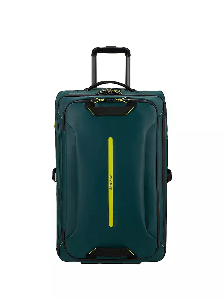 SAMSONITE | Trolley mit Rollen Ecodiver 67cm Dark Teal/Lime | Petrolio