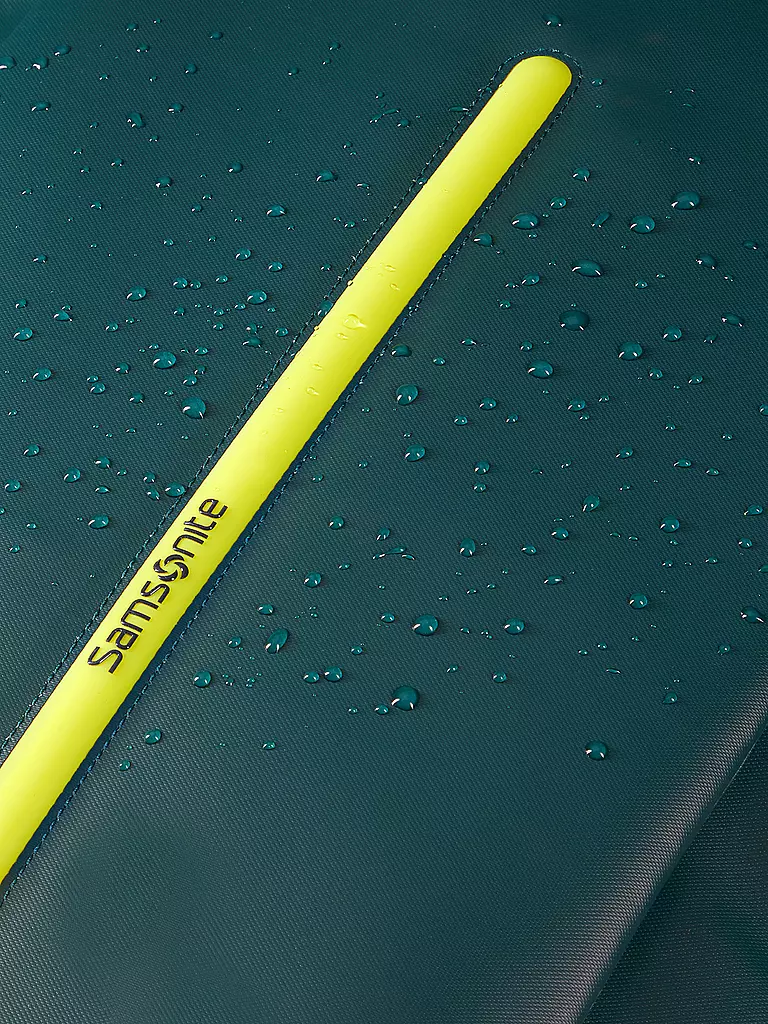 SAMSONITE | Trolley mit Rollen Ecodiver 67cm Dark Teal/Lime | Petrolio