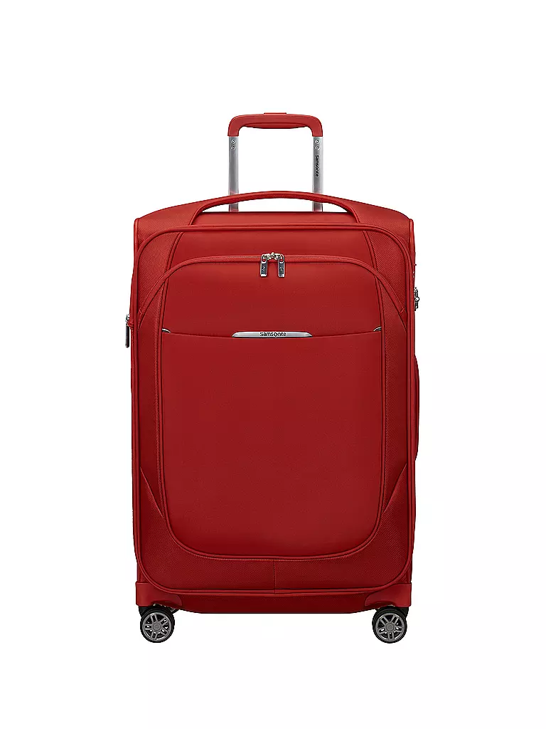 SAMSONITE | Trolley morbido RE-LITE SPINNER 67 cm espandibile rosso papavero | Rosso