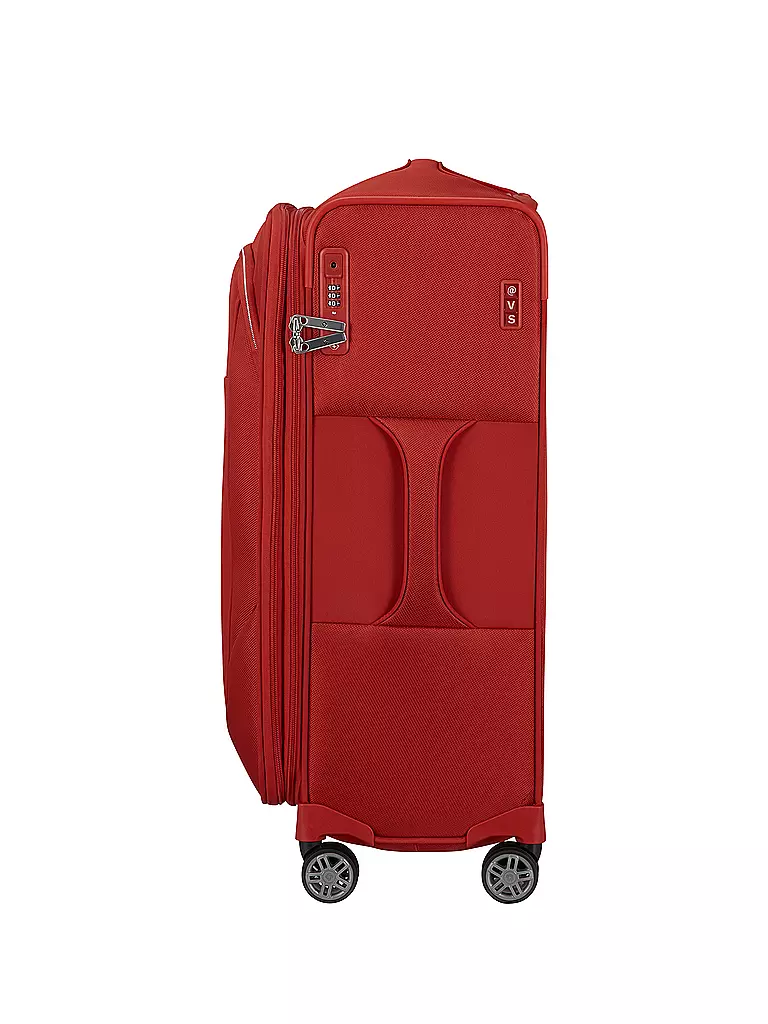 SAMSONITE | Trolley morbido RE-LITE SPINNER 67 cm espandibile rosso papavero | Rosso